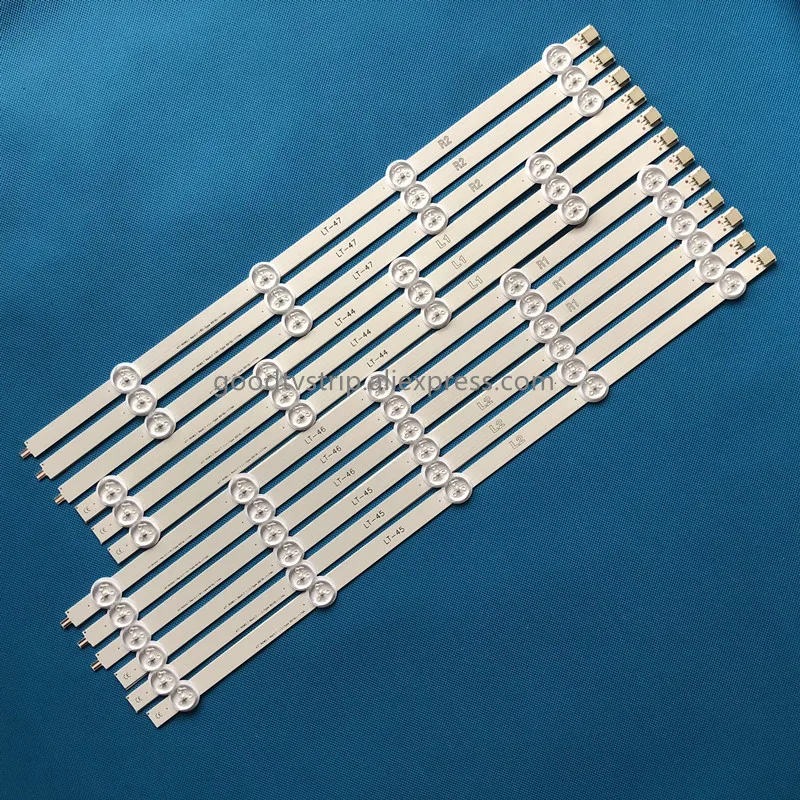 LED Backlight 9leds For LG 47&quotLCD TV 47LA6208 47LA6200 47LN5400 47WL30MS 6916l-1527a 6916l-1528A 6916l-1547A 1529A 6916L-1359A | Лампы и