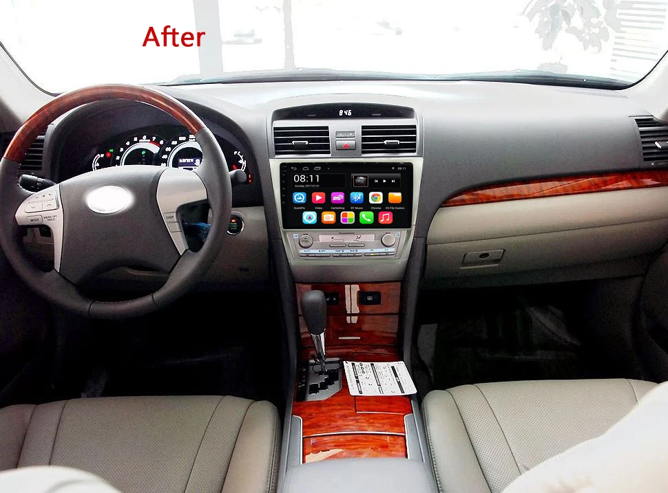 STAPON 10 дюймов Автомобильный DVD Android 7 1 для Camry 2006 2011 с Bluetooth рулевое колесо
