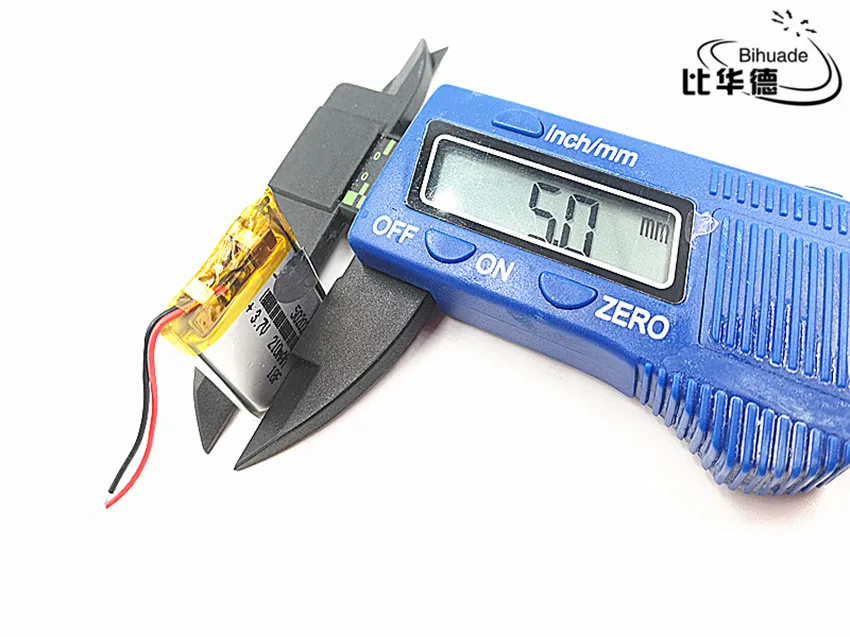 1 шт./лот 3,7 V 210mAH 502025 полимерный литий-ионный/литий-ионный аккумулятор для DVR, gps, mp3, mp4