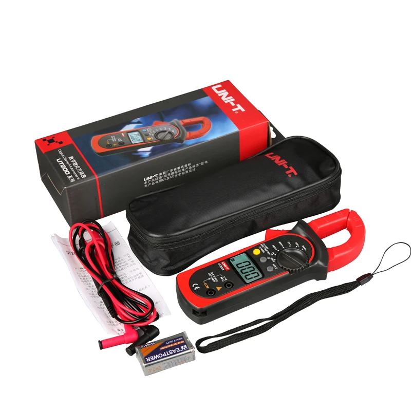 UNI-T UT200A Цифровой мультиметр зажим переменного тока AC/DC Напряжение тестер