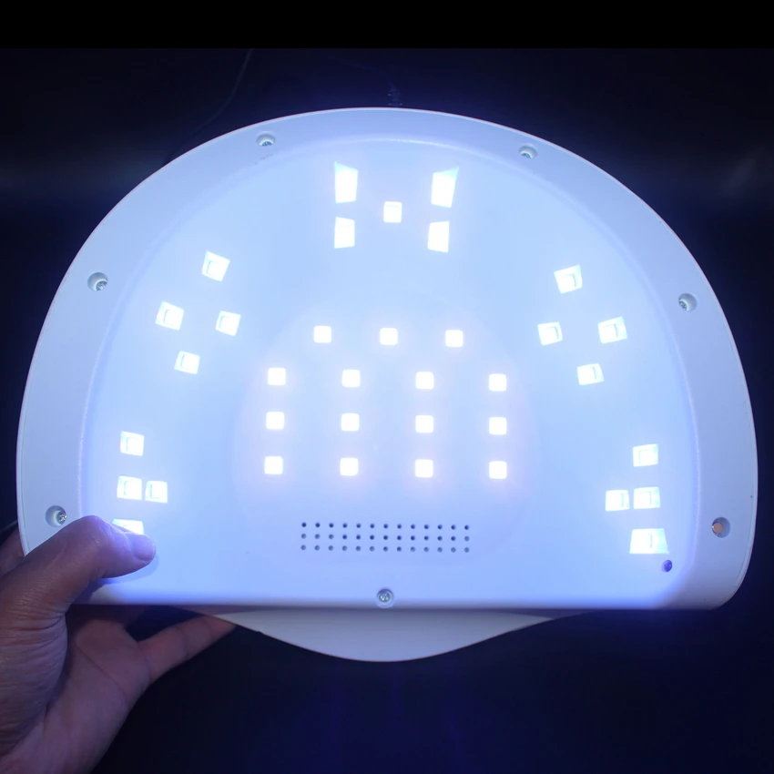 УФ лампа для маникюра ногтей 72 Вт с ЖК-таймером снизу макияж УФ-лампа геля лак