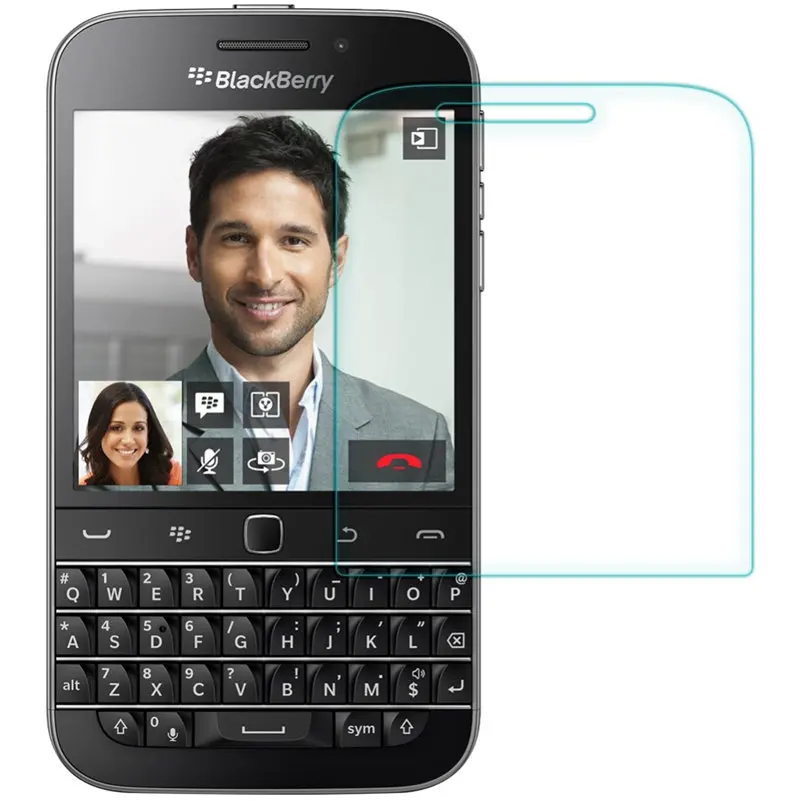 С уровнем твердости 9H 2.5D 0,26 мм закаленное Стекло протектор для BlackBerry Q20 классический Экран Закаленное Защитная пленка для BlackBerry Q20