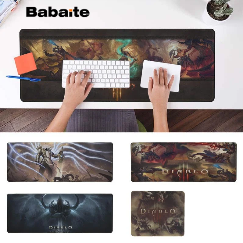 Babaite,, Diabloe, игровой проигрыватель, стол, ноутбук, резиновый коврик для мыши,, большой коврик для мыши, клавиатуры, коврик