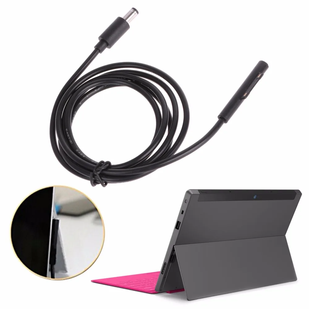 5,5*2,5 мм DC штекер зарядное устройство адаптер зарядный кабель для microsoft Surface Pro 3 4