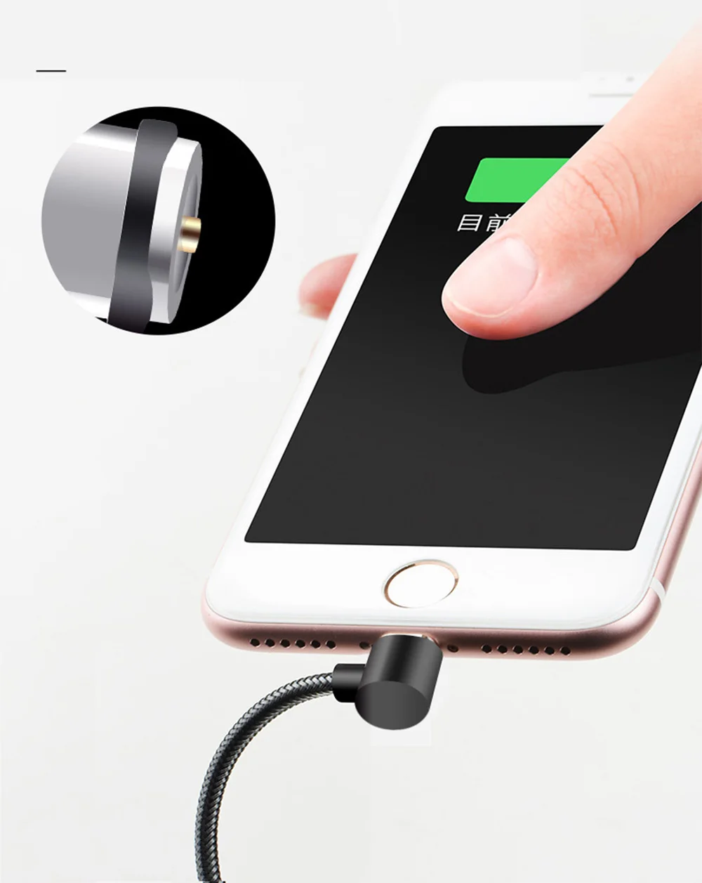 Магнитный Кабель 90 градусов L Тип зарядки Type C Micro Usb для IPhone 7 X Galaxy S9 Xiaomi mi 8 Redmi Note 5