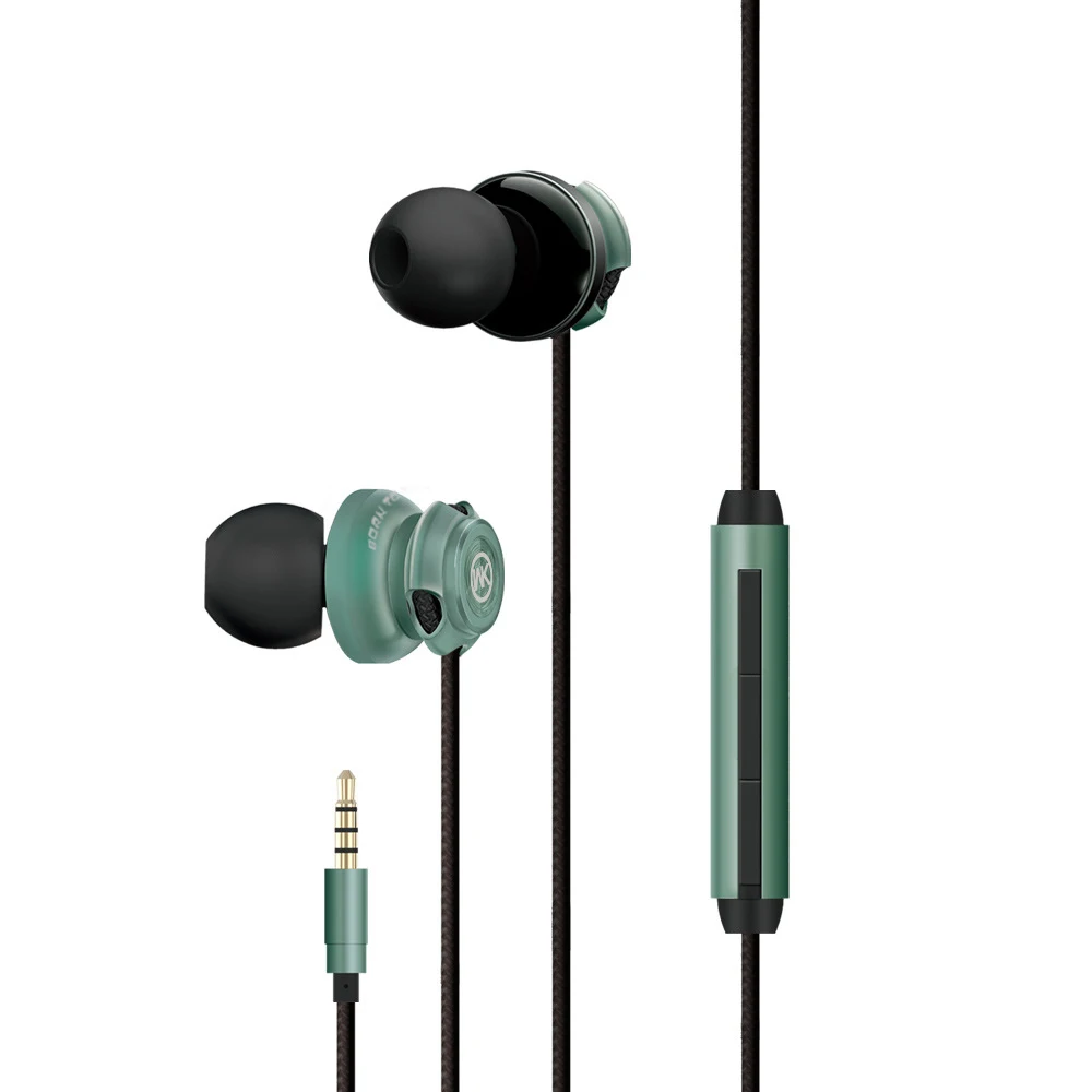 WK Fone De Ouvido HIFI наушники высшего звука аудио бас стерео наушники-вкладыши оплетка Магнитная гарнитура для мобильного телефона/ПК/планшета