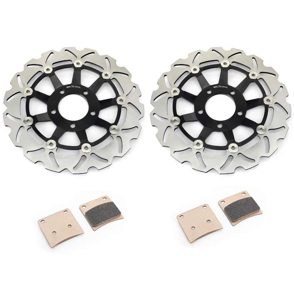 BIKINGBOY Front Brake Disks Discs Rotors Pads For GSX 600 750 F GSX600F GSX750F 1989 1990 1991 1992 1993 1994 1995 1996 1997 | Автомобили