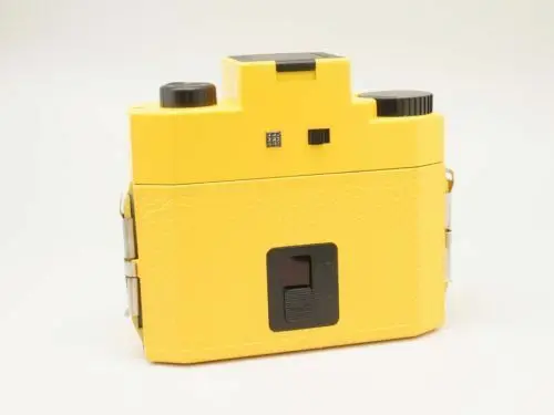 HOLGA 120TLR / 120 TLR двойная линза зеркальная пленка среднего формата желтая Lomo