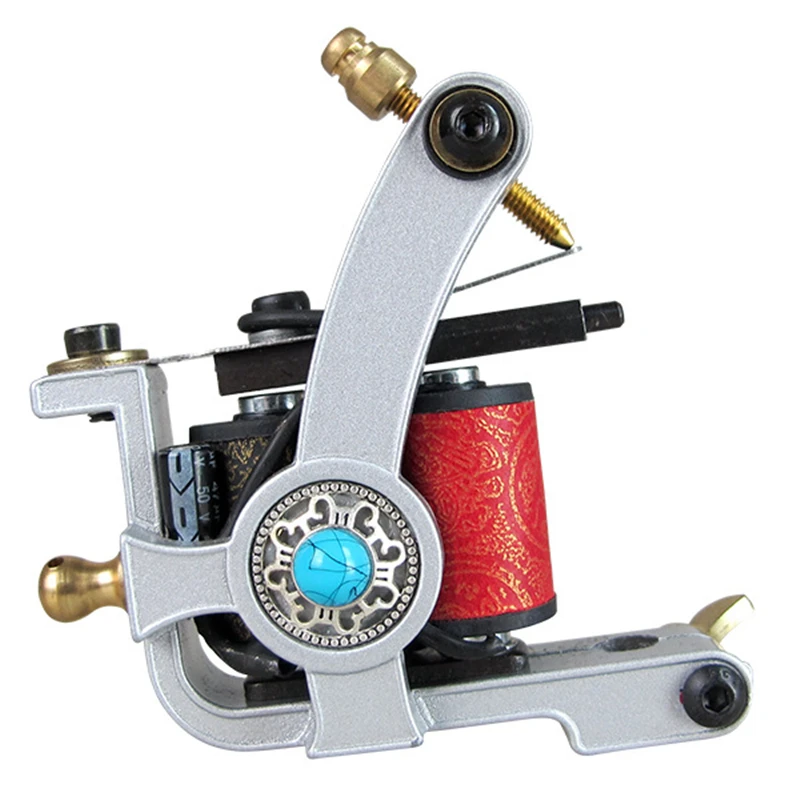 Полный набор профессиональных тату-машинок для подводки и затенения тату 3