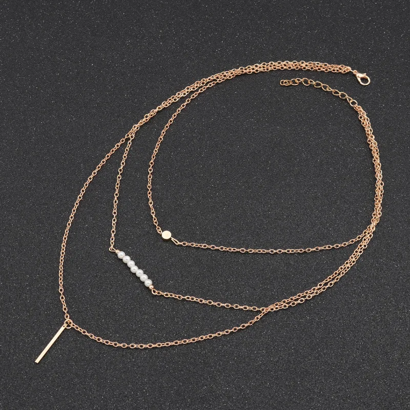 Оптовая продажа с фабрики женские модные ювелирные изделия Многослойные звено