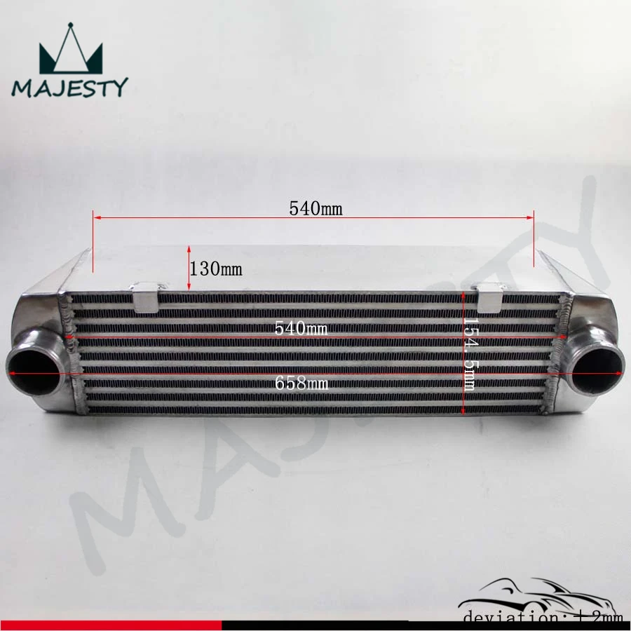 Комплект TWIN TURBO INTERCOOLER для 135 135i 335 335i E90 E92 2006-2010 N54 черный |