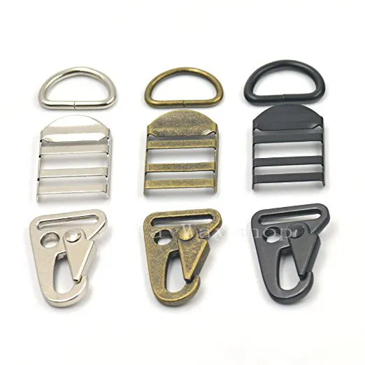 5 комплектов 1 &quot25 мм olekranon Hook Sling HK Dee D ring Lock Triglides Slides ремень для винтовки лямки -