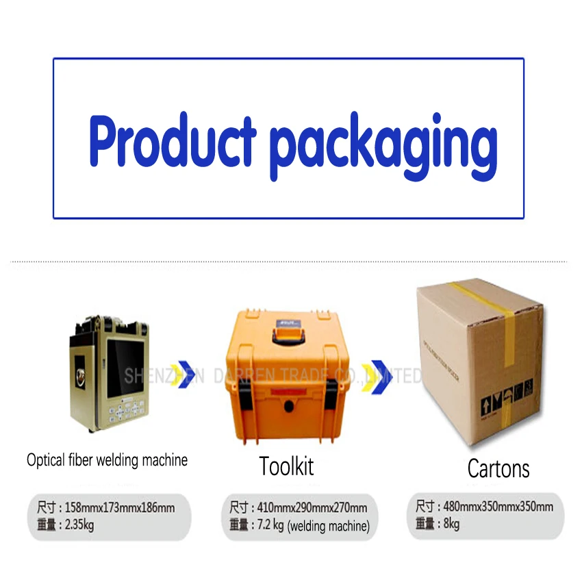 

1PC 220v AI-6 Automatic Intelligent Optical Fiber Fusion Splicer jumper cable pigtail splice covered wire