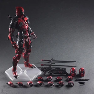 Deadpool 3 серии "Civil War Revenge", 32 стиля, 25 см, Капитан Америка, Железный человек, фигурки, игрушки для детей, коллекция, подарки - Цвет: Deadpool