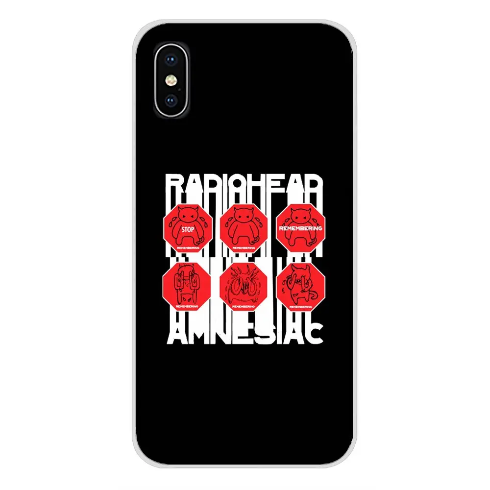 Аксессуары чехлы для телефонов Xiaomi Redmi 4A S2 Note 3 3S 4 4X 5 Plus 6 7 6A Pro Pocophone F1 rock band Радио Head