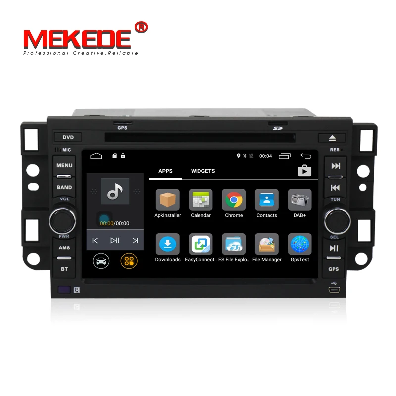 1024 * 600HD экран с Android7.1 DVD плеер автомобиля gps Навигатор Радио кассета Bluetooth для Chevrolet
