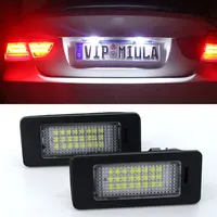 2Pcs Car Led License Plate Led Light Lamp 12v White For BMW E39 E60 E82 E90 E92 E93 M3 E39 E60 E70 X5 E60 E61 M5 E88
