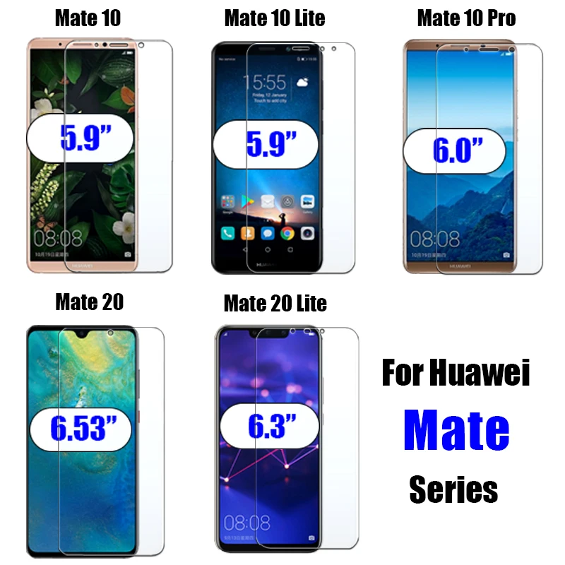 Защитное стекло для Huawei Mate 10 20 Lite Pro light закаленное пленка huawai tremp mate20 10lite lite защита