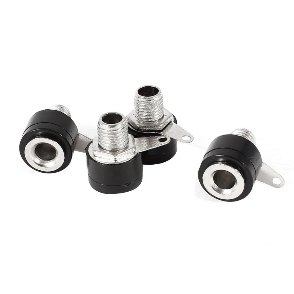 50 шт./лот никелирование связующий столб разъем типа банан для тестового кабеля 4