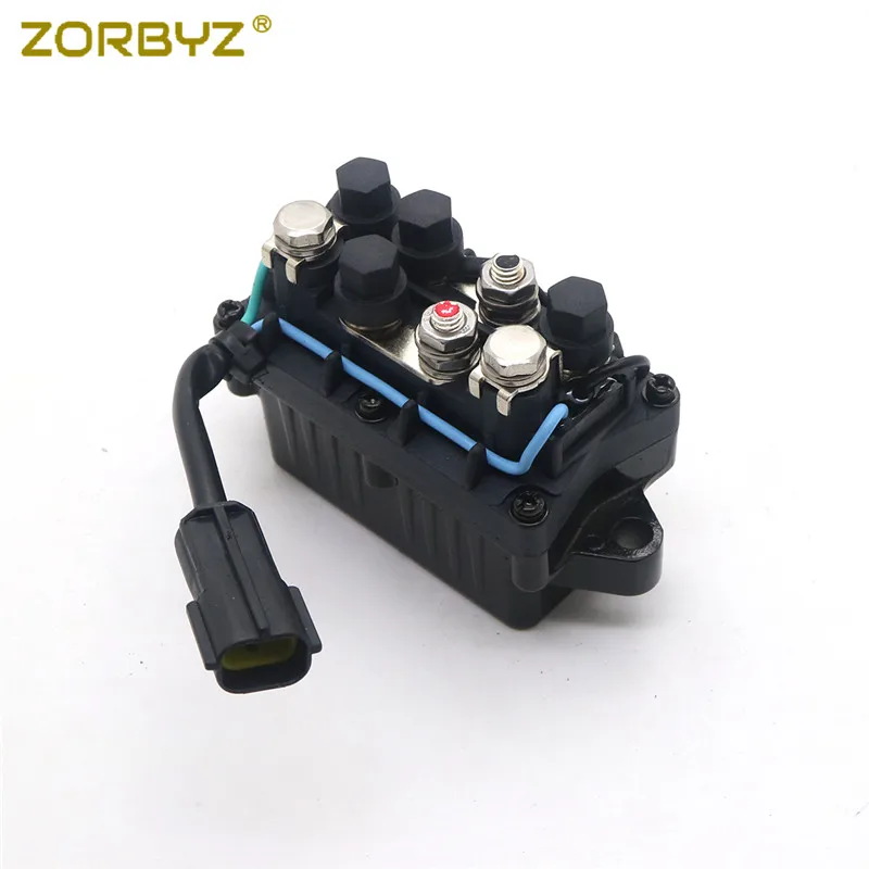 ZORBYZ 1 шт. 2 штифта триммера реле для Yamaha 4 тактный подвесной 63P 81950 00 & 68F 01|Накладки и