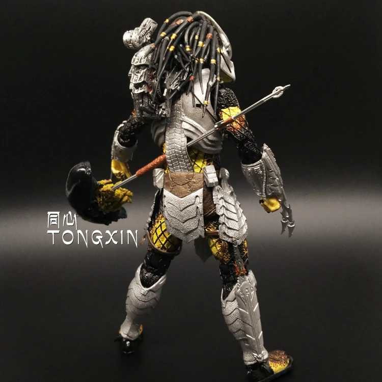 NECA AVP Aliens vs. Predator серия Young Blood/Elder Predator Охотник на змею фигурка игрушки 18 см