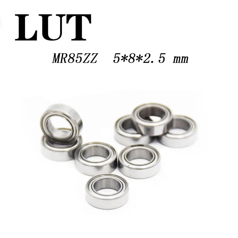 100 шт. высокое качество ABEC-5 MR85ZZ MR85Z MR85 ZZ L-850ZZ 5*8*2 5 мм шарикоподшипник 5x8x2 радиальные