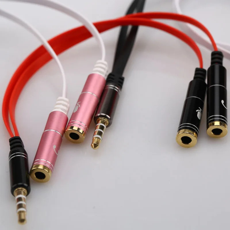 Сплиттер для наушников аудиокабель с позолоченным разъемом 3 5 мм|Кабели VGA| |