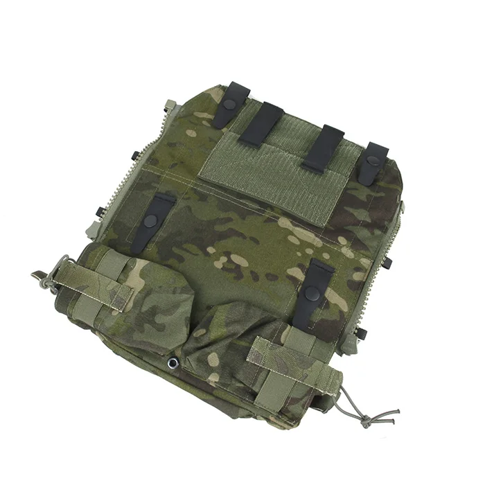 TMC Plate Carrier тактический жилет штурмовая застежка-молния панель сумка на молнии в упаковке с горизонтальным подсумок маг Мультикам тропический(SKU051308
