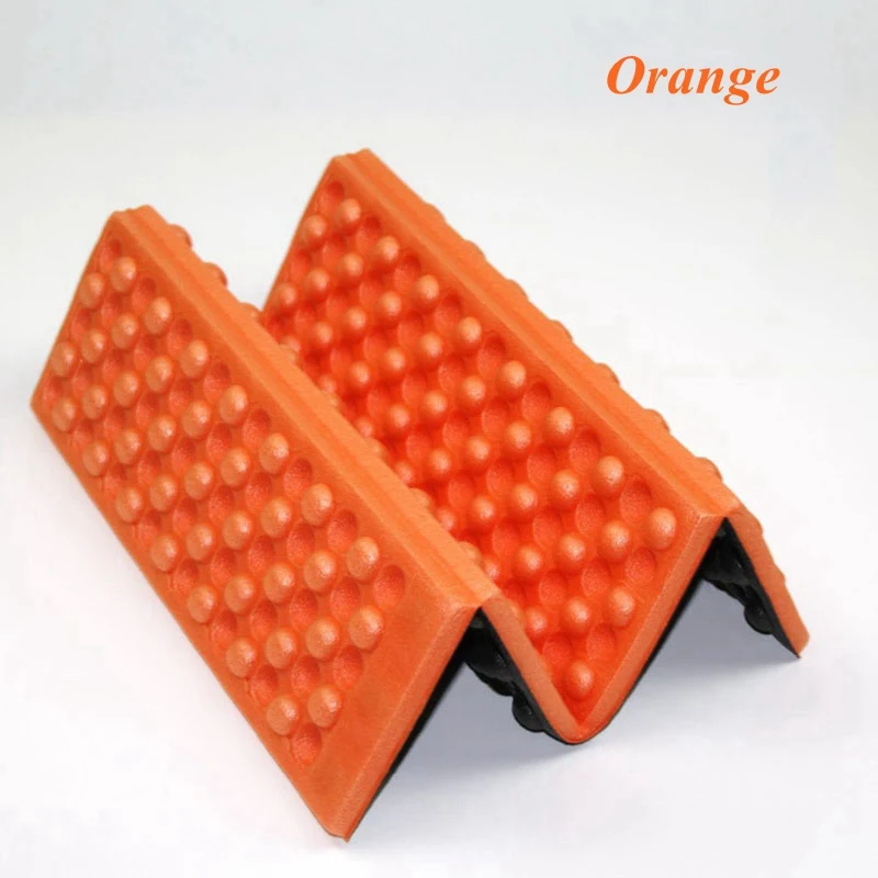 Orange Складные красочные влагостойкие складные подушечки из вспененного этиленвинилацетата, подушки для сидения, кемпинга, туризма, рыбалки, пикника, путешествий на открытом воздухе, XPE коврик - Цвет: Orange