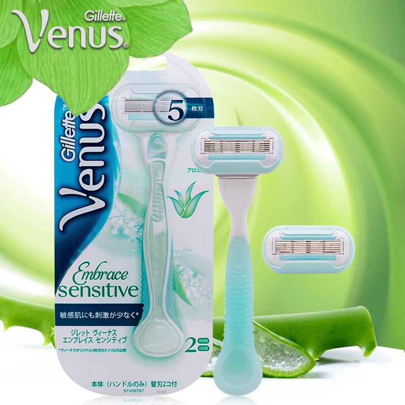 Женская бритва Gilltte Venus для бритья с чувствительным эффектом набор бритв и