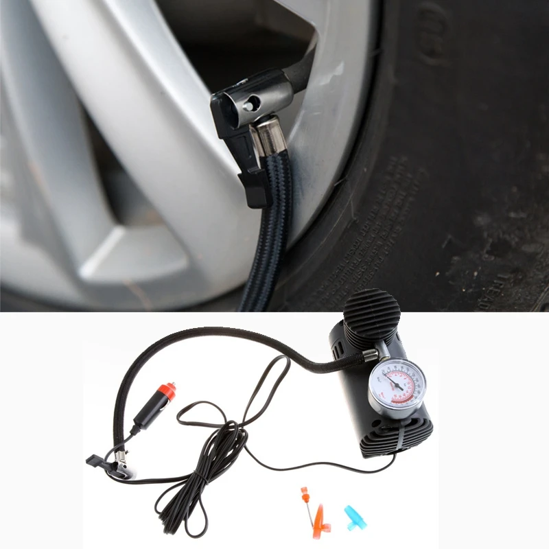 NEW Portable Mini Air Compressor Electric Tire Infaltor Pump 12 Volt Car 12V Dropshipping | Pumps