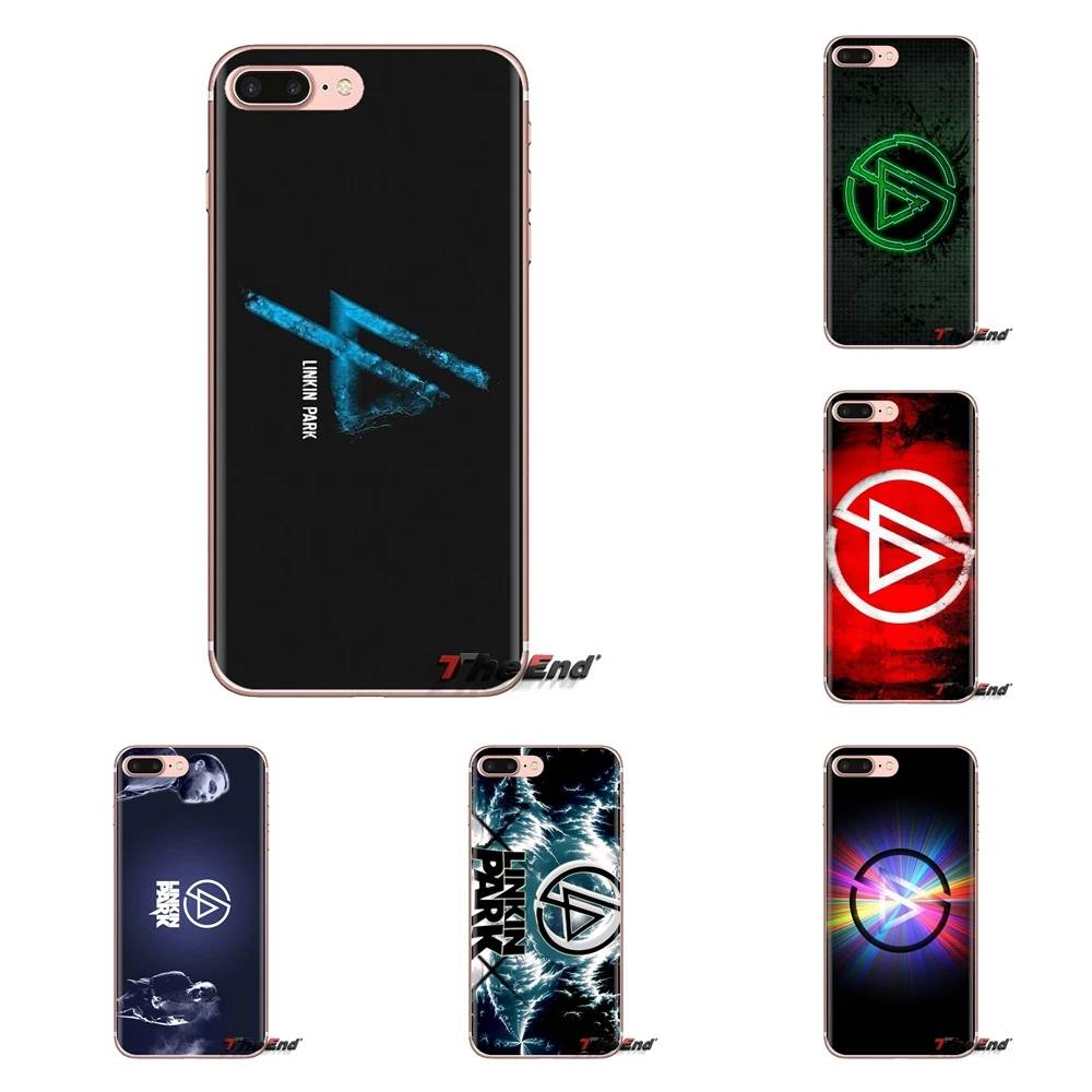 Прозрачные чехлы из ТПУ с логотипом Linkin Park в стиле панк для Samsung Galaxy S3 S4 S5 Mini S6 S7 Edge