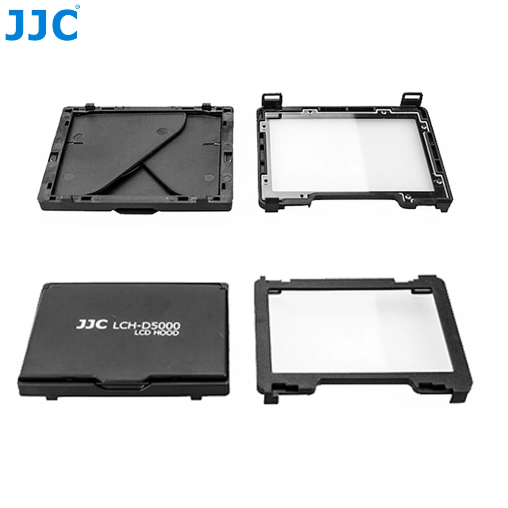 JJC D5000 ЖК дисплей капот Профессиональный покрытие из АБС пластика камеры Экран