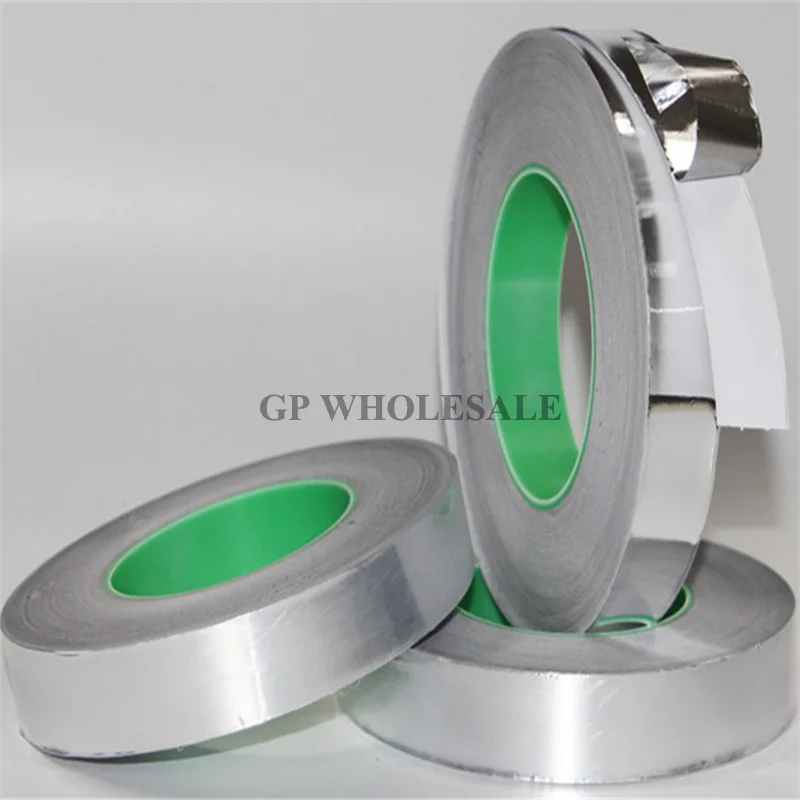 

0.06mm Thick, 15mm*50M Two Sides Electric Conduction, Single Adhered, Aluminum Foil EMI Shielding Tape fit for Phone, PDA