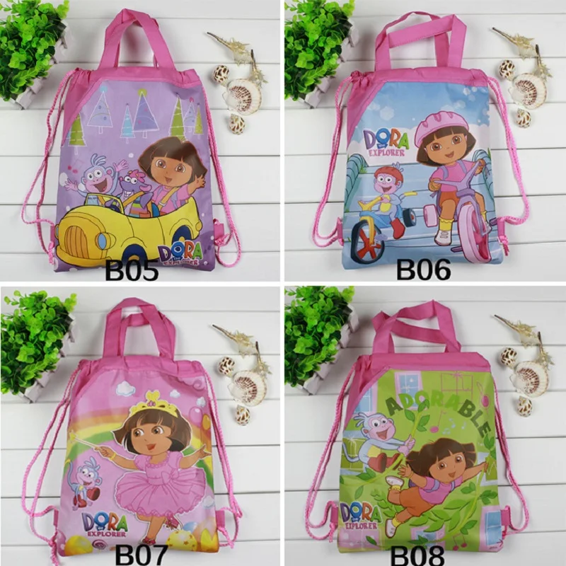 4 шт./лот новая сумка ДОРА тема рюкзак на шнурке события и вечерние сумки в подарок