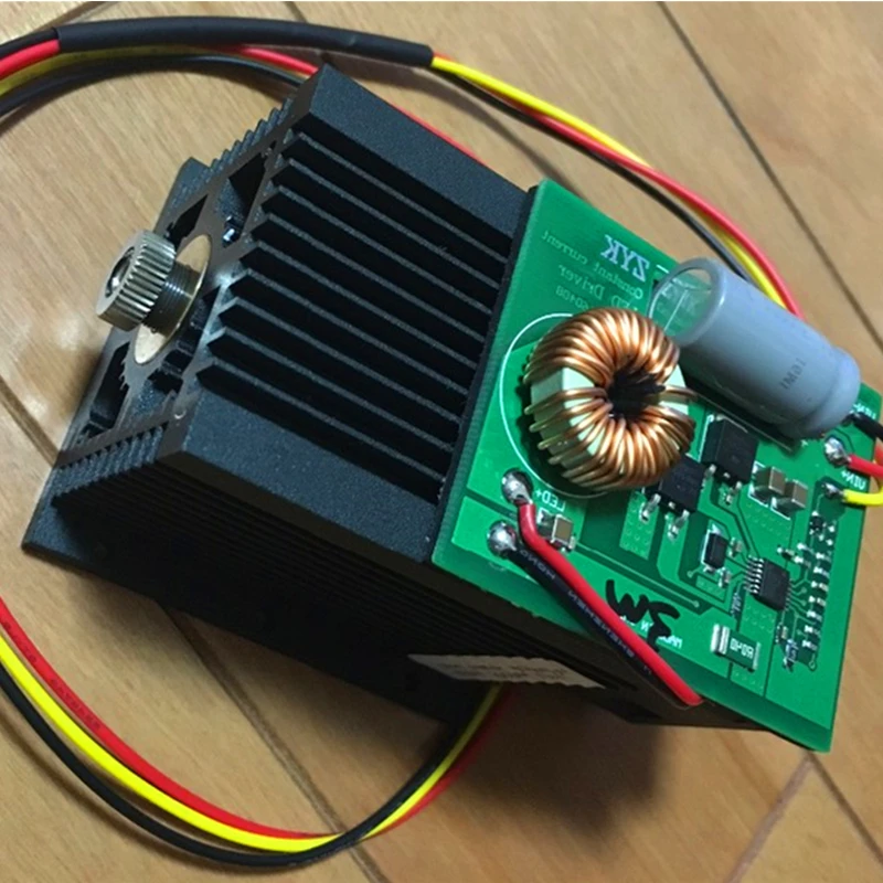 Бесплатная доставка мощный лазерный гравировальный модуль 10 Вт Синяя лазерная