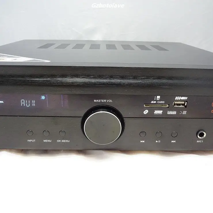 Усилитель мощности высокой 2 1 каналов bluetooth усилитель для караоке 5200/1943 60 Вт + 120