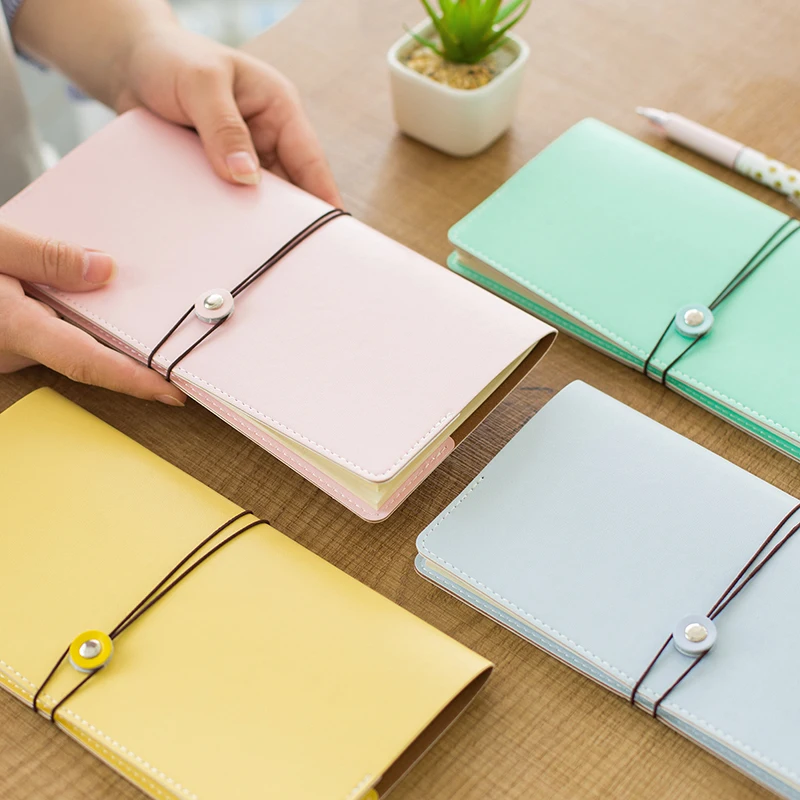 Портативная записная книжка Macaron дневник ручной работы подарок для путешествий с