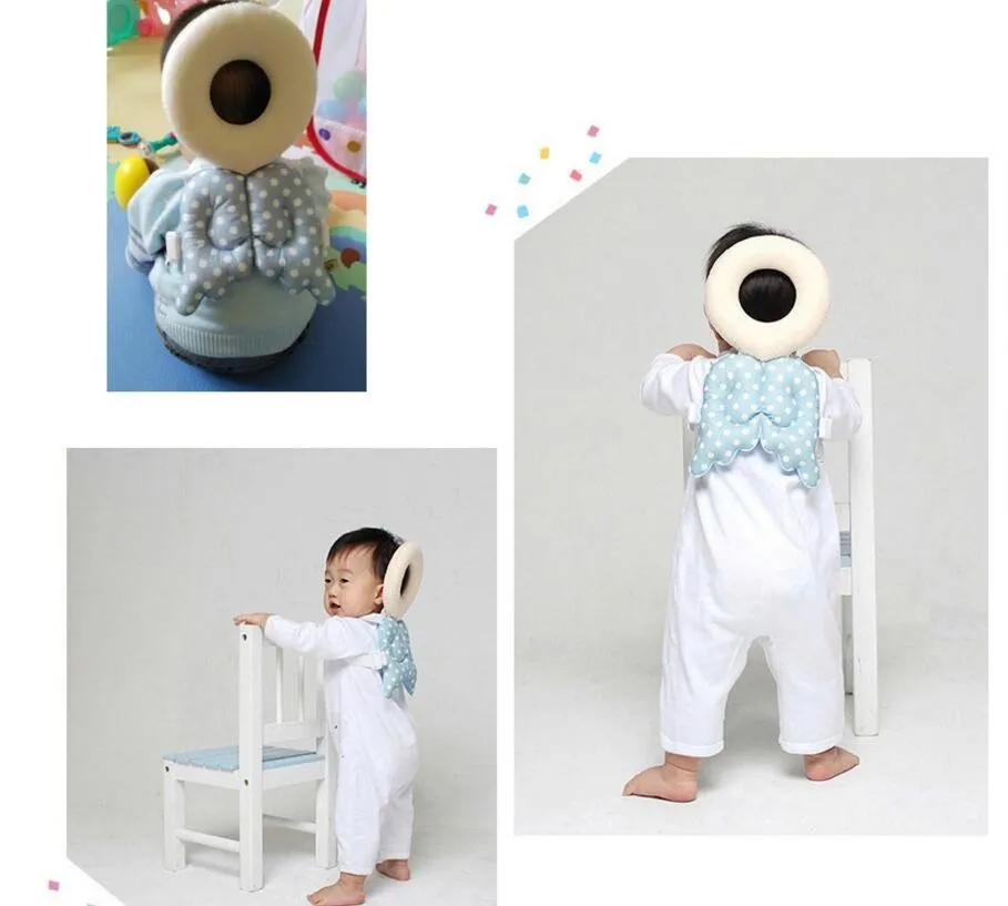Baby Head Protection Pad Toddler Headrest Pillow Neck Cute Wings Nursing Drop Resistance Cushion Guards | Мать и ребенок