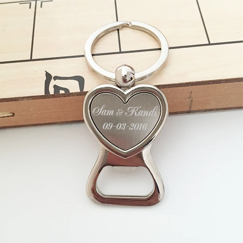 100 шт. брелок для открывания бутылок в виде сердца|gifts for guests|gifts weddinggifts wedding guests |