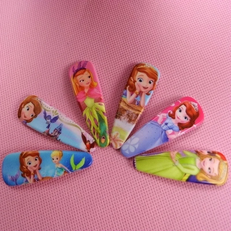 Детские аксессуары для кукол 6 шт./лот заколки волос в стиле Холодное сердце