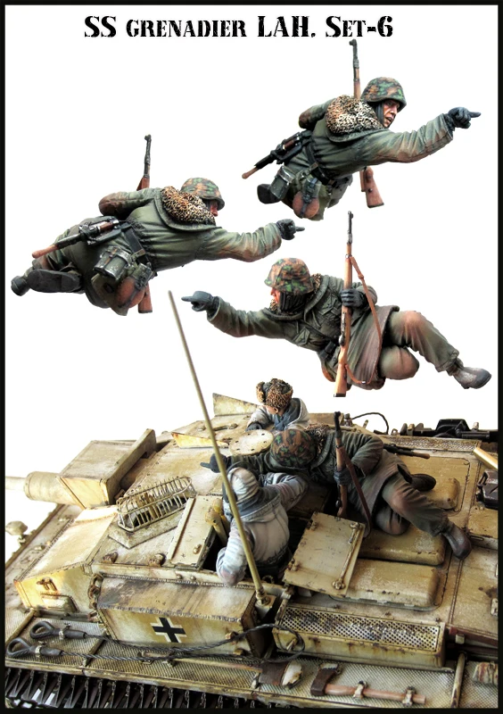 [Tuskmodel] полимерная смола масштаба 1 35 комплект модели фигурки E66|model figure kits|figure kitresin