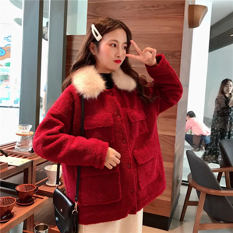 Chaquetas mujer invierno 2018 dames kleding плюс размеры утолщаются хлопок студент одежда Куртка