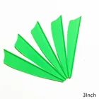 50 шт.лот 3 ''перья стрелы Форма щита 5 цветов перо Fletching для стрельбы из лука