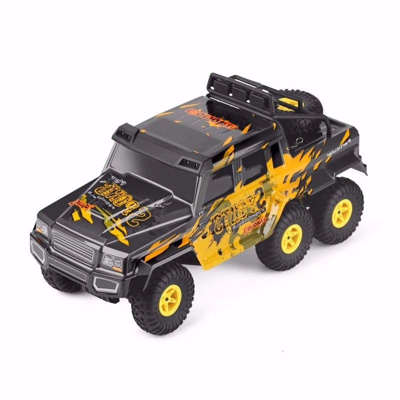 WL 18629 rc автомобиль 1:18 шестиколесный привод альпинистский Автомобиль 2 4 г пульт