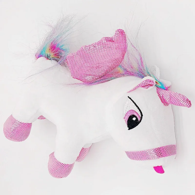 Cute Unicorn Plush Toy Small Pendant Soft Stuffed Animal Horse Licorne Unicornio Dolls Key Chain Kids Baby Toys Chiristmas Gift | Игрушки и