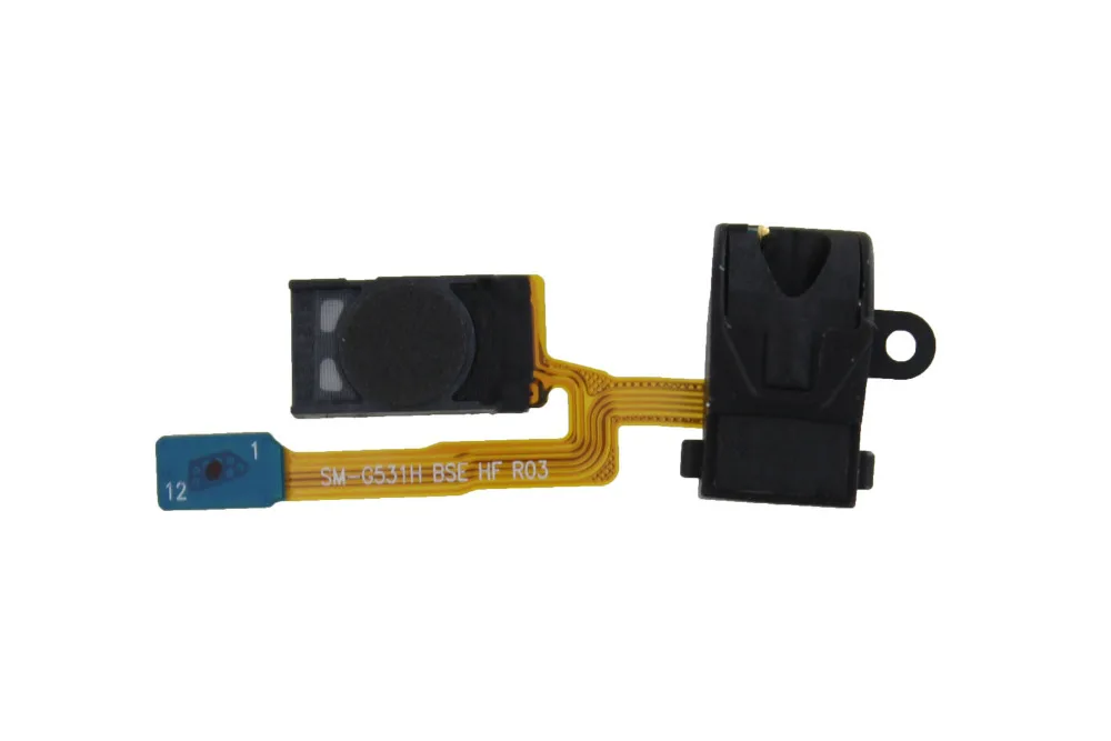 

for Samsung Galaxy Grand Prime 4G VE SM-G531 3.5MM Earphone Headphone Jack Audio Flex Cable With Ear Speaker Earpiece