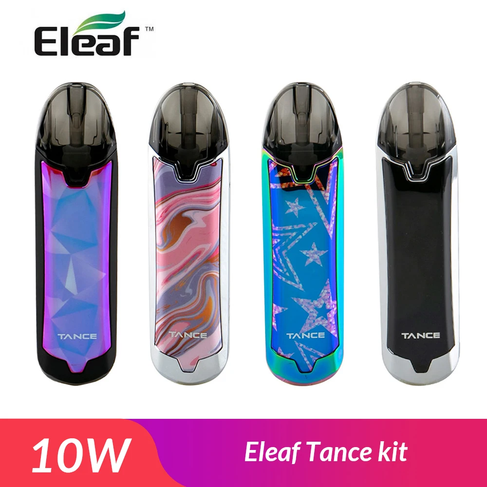 Оригинальный набор Eleaf Tance kit 10 Вт встроенный аккумулятор 580 мАч + картридж Pod 1 2 Ом