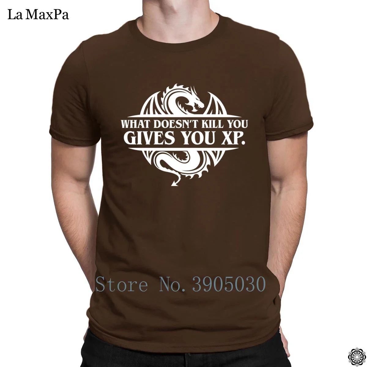 Футболка с надписью What Doesnt Kill You Give You Xp Dnd Slaying Dragons In Dungeon, футболка для мужчин, модная базовая S-3xl
