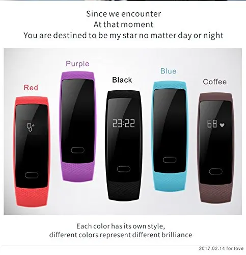 Activity Tracker QS 80 Bluetooth Band OLED Heart Rate Smart Bracelet Ios Android | Электроника